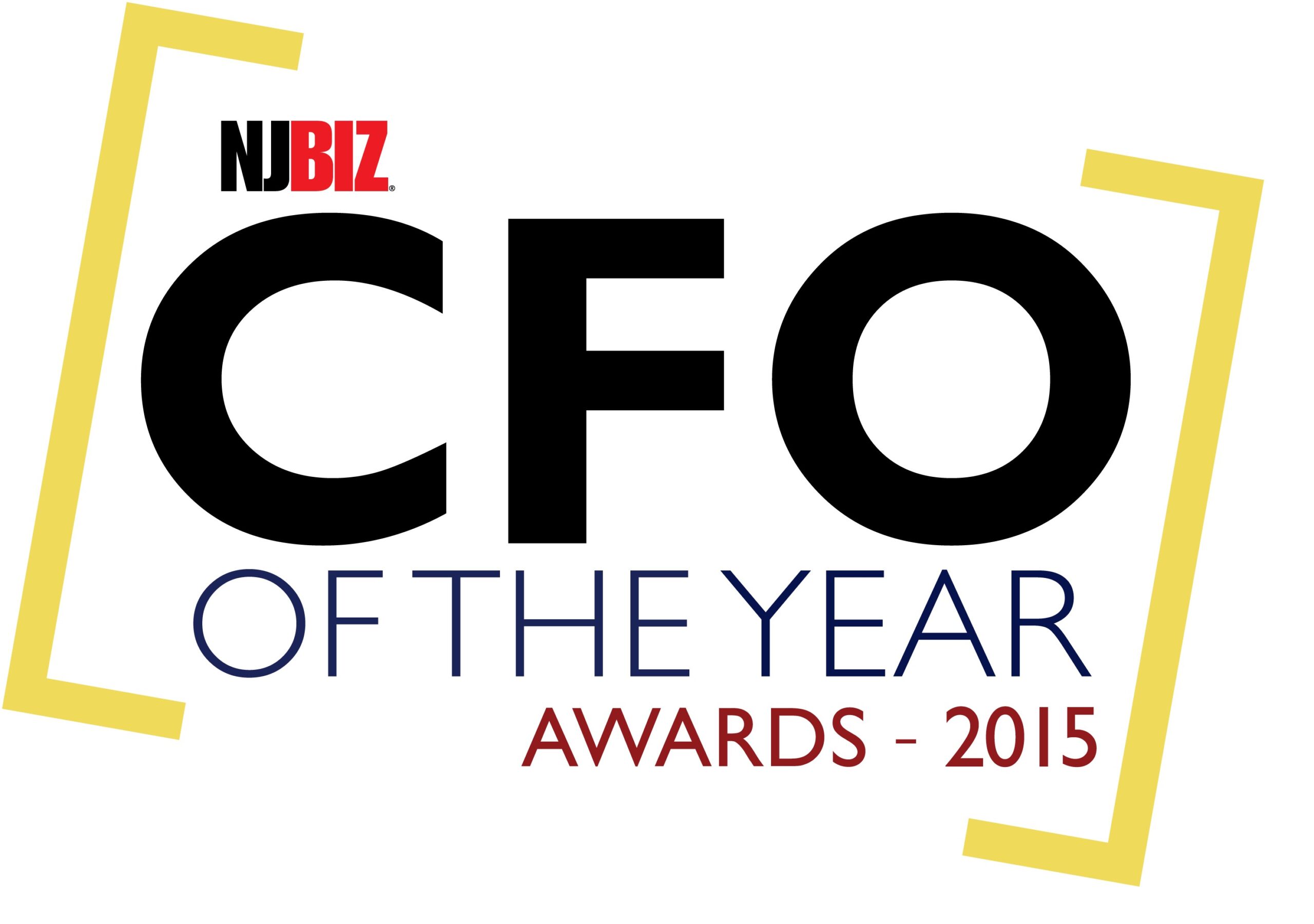 NJBIZ CFO of the Year - 2015 Logo