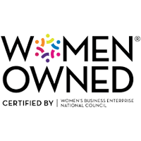 Women Owned: Certified by the Women’s Business Enterprise National Council Logo