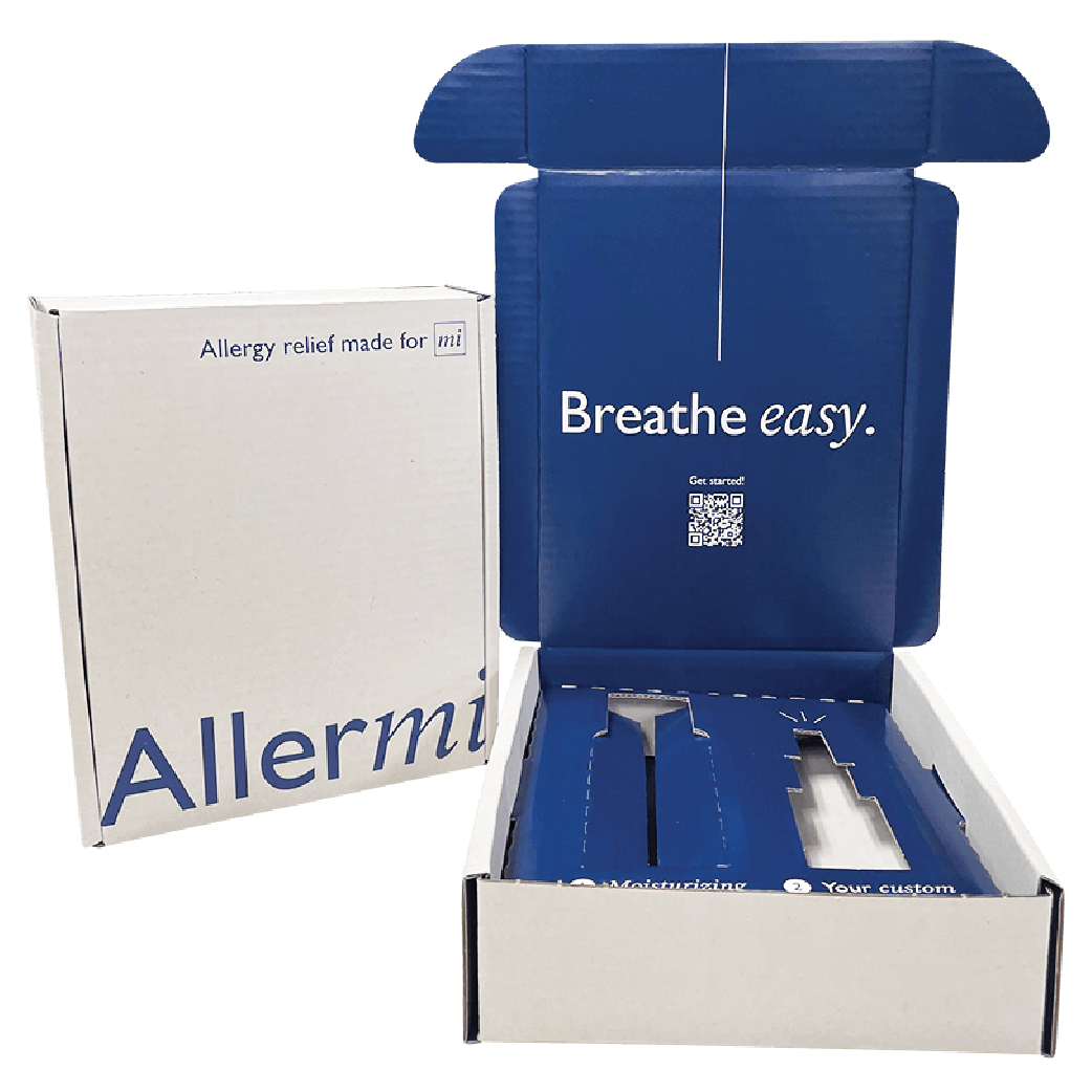 Allermi Allergy Spray Ecommerce Box