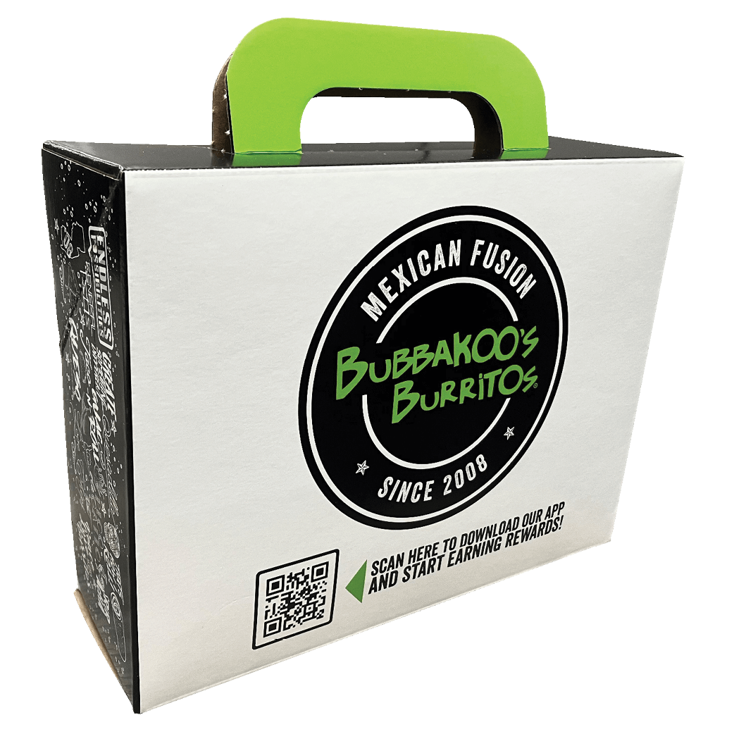 Bubbakoo's Burritos Lunch Box
