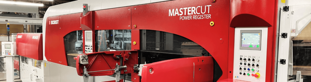 Accurate Box's New Bobst Mastercut Die Cutter