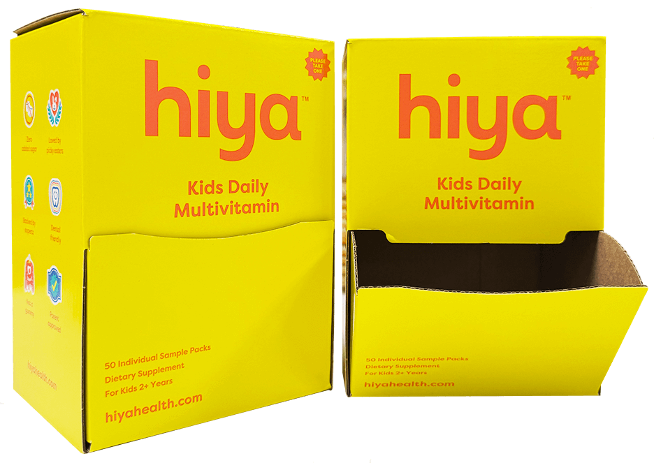 hiya Kids Vitamin Counter Display