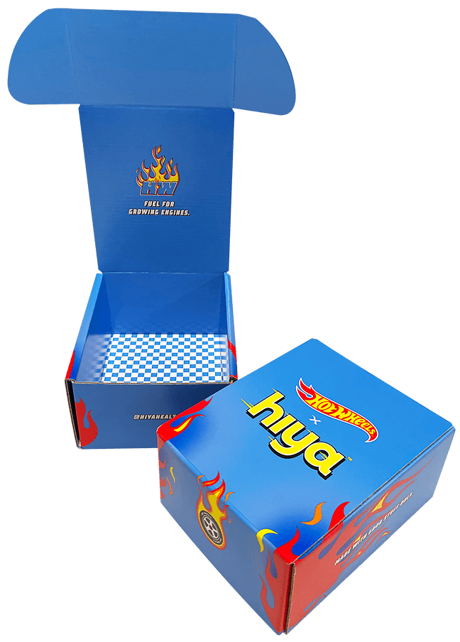 hiya Hot Wheels Vitamin eCommerce Box