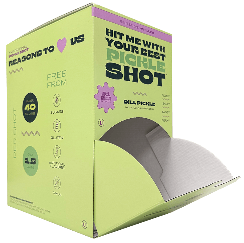 The Original Pickle Shot POS Display